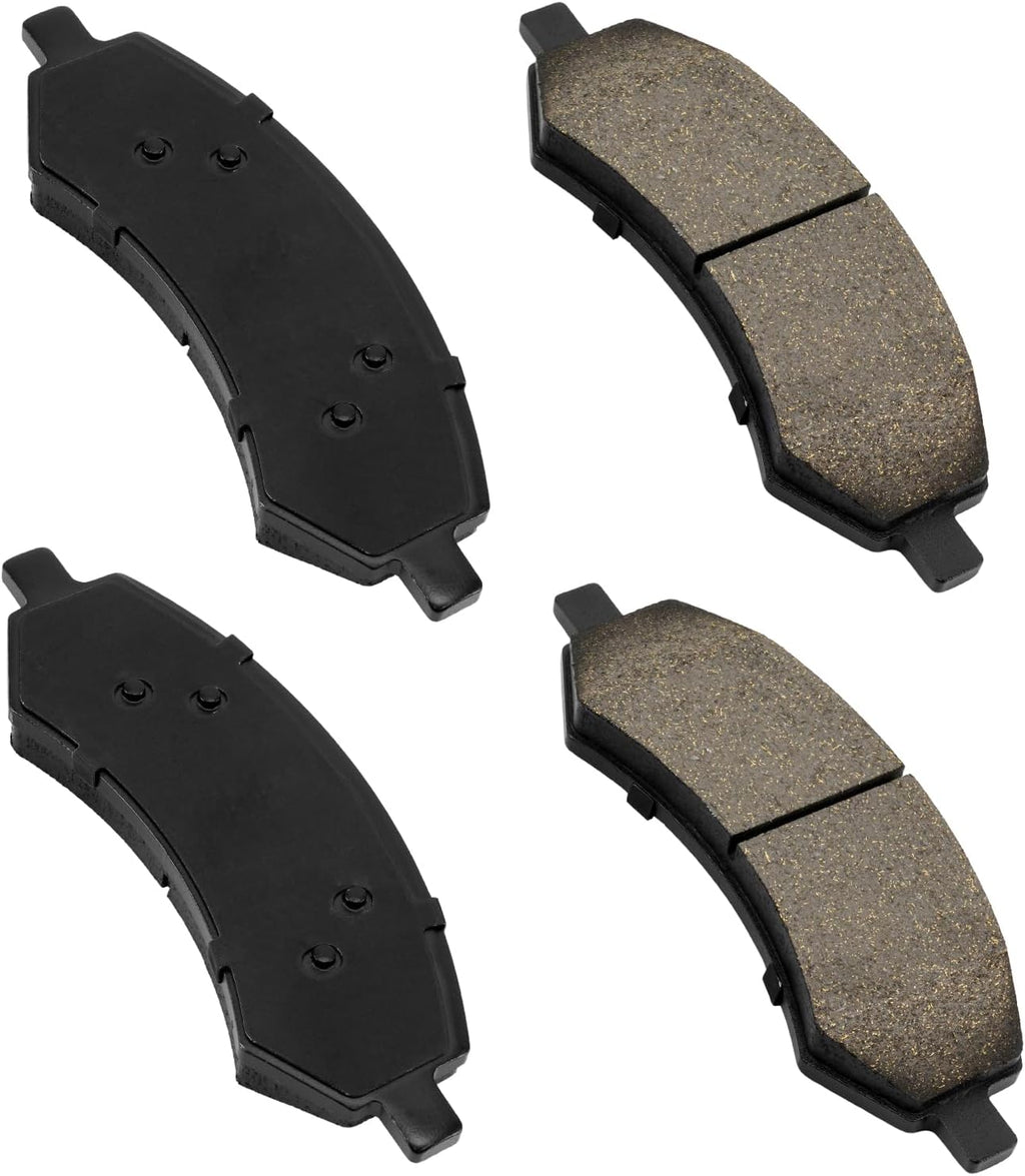KAX Front Brake Kit, OE Brake Rotors 53025, Ceramic Brake Pads D1084 Fits Dodge Dakota 2005-2010, Ram Dakota 2011, Mitsubishi Raider 2006-2009, Automotive Replacement Brake Kit