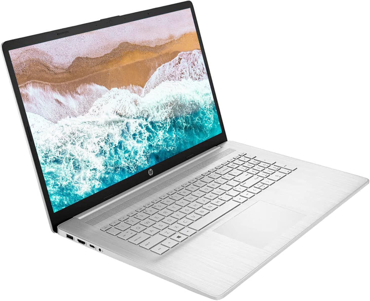 HP 2024 Business Laptop, 17.3' Touchscreen Display, AMD Ryzen 5 7530U(6-core), 16GB RAM, 512GB SSD, AMD Radeon Graphics, WiFi 6, Bluetooth, USB Type A&C, Windows 11 Home, with Laptop Stand