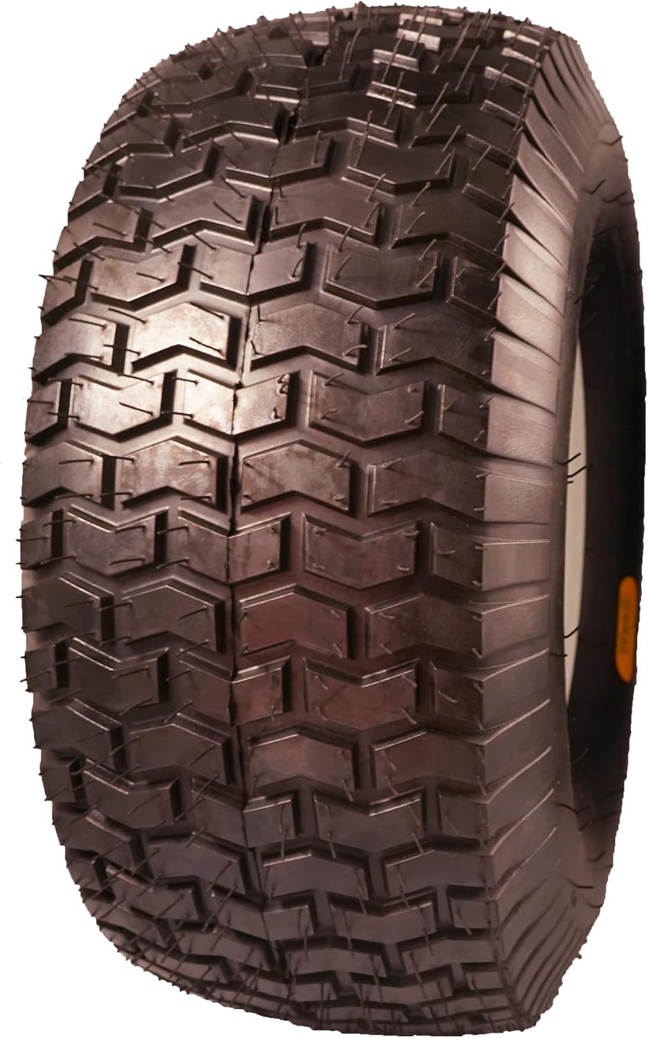 20x8.00-8 Lawn Mower Tire and Wheel Tubeless with 3/4 Bushing, 3.5'Offset Hub and 3 1/16' Keyway 20x8x8 Lawn Mower Tire with Rim for Tractor Rear, Turf Tread 20 inch Wheels, 800 lbs Weight Capacity