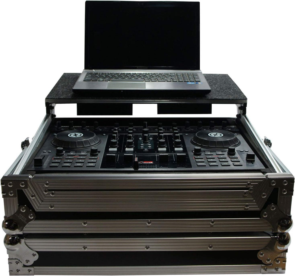 Harmony Audio HCTKS4LT Flight Glide Laptop Stand Travel DJ Custom Case Compatible with Numark IDJ3