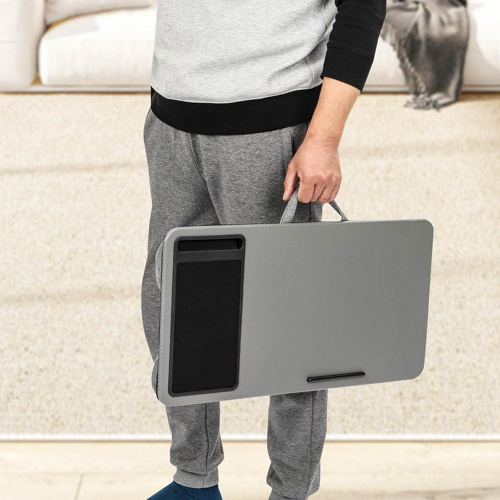 Laptop Stand for Bed, Laptop Tray 57.5x30.5x6cm Laptop Stand Lap Desk for Laptop Laptop Cushion Laptop Stand for Bed Large Lap Desk Tray for Sofa and Bed