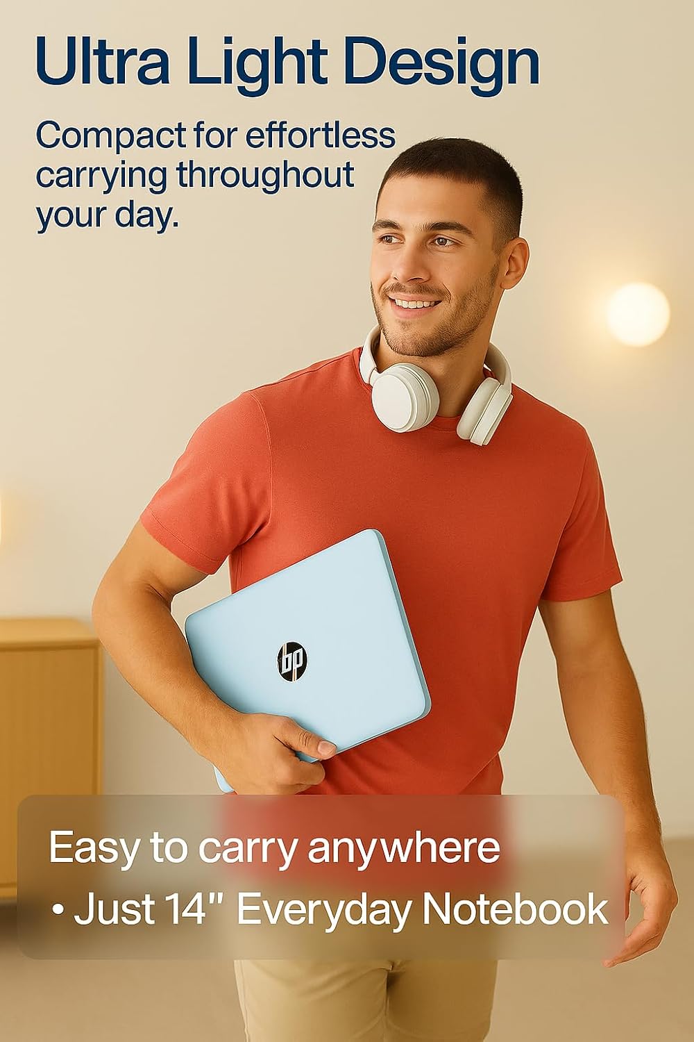 HP Flagship Everyday Laptop Computer - Win 11 Pro & AI-Powered 1-Y Office 365 • Intel Quad-Core(up to 3.4GHz) • Long Battery • 16G RAM • 128G UFS • w/256G SD Card & DVD Drive for Student & Business