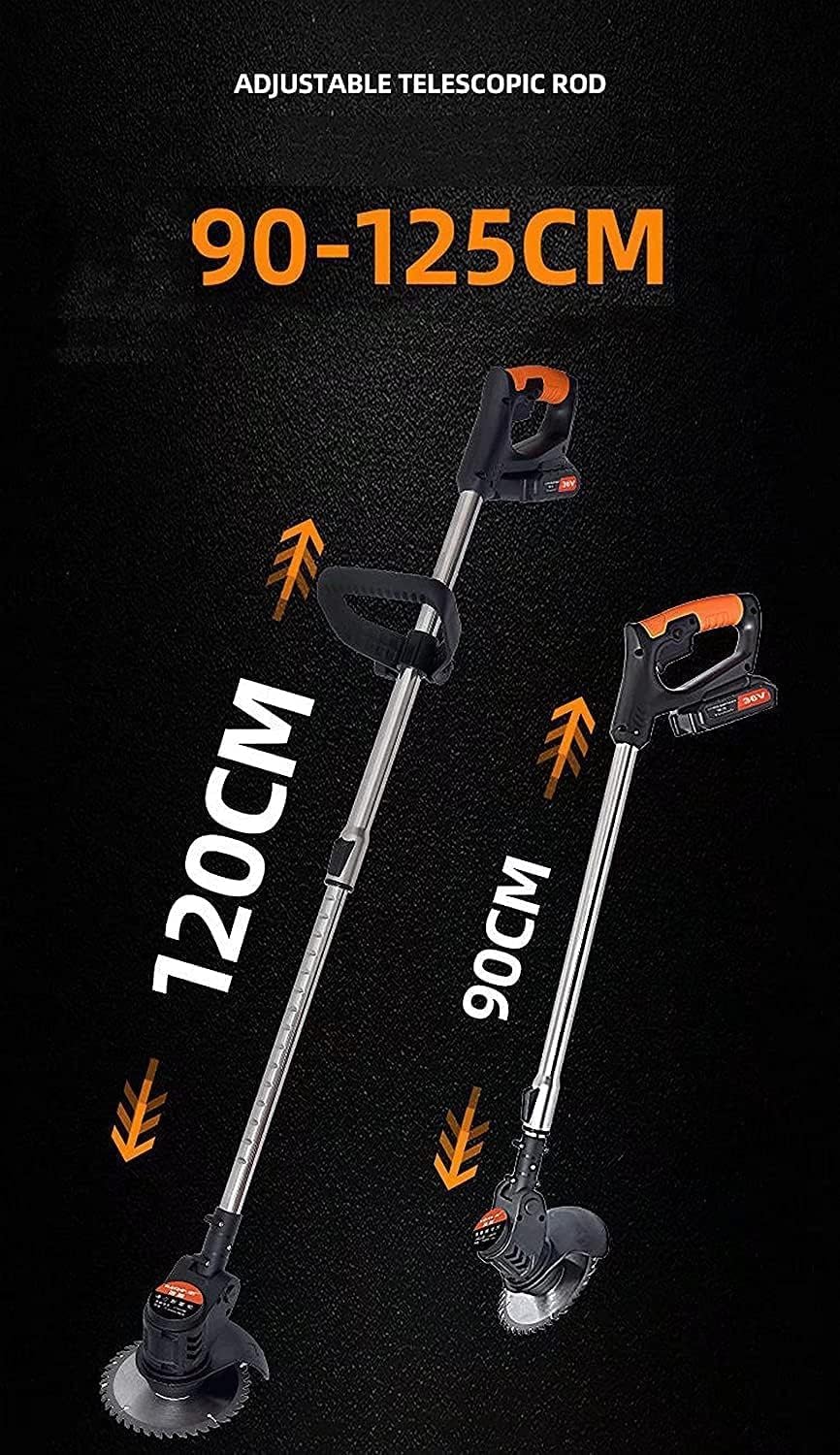 36V Lithium Battery Lawn Mower Cordless Lawn Mower Rechargeable Lawn Mower Can Provide The Best Cutting Performance for The Garden