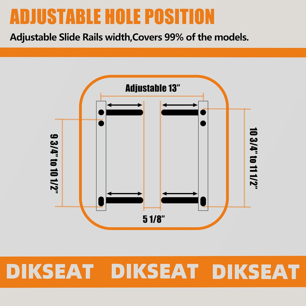 Universal Forklift Seat,Riding Lawn Mower Seat with Armrest,Tractor Seat with Micro Switch and Safety Belt,Storage Pouch on The Back for Mower Excavator Skid Loader Backhoe Dozer Telehandler