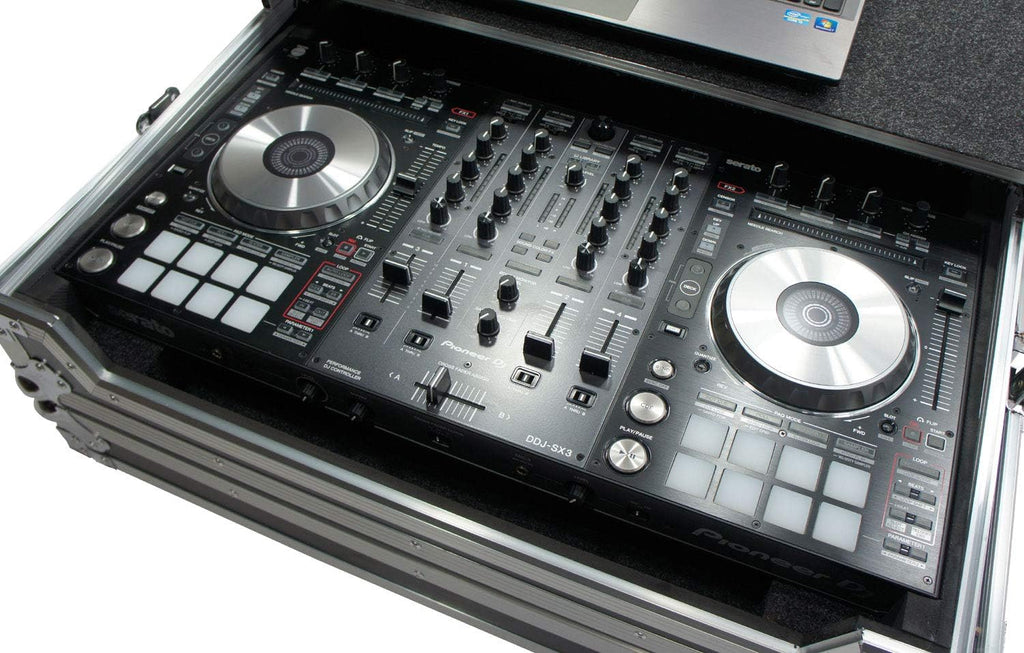 Harmony Audio HCDDJSXLT Flight Glide Laptop Stand Tray DJ Custom Case Compatible with Pioneer DDJ-RX