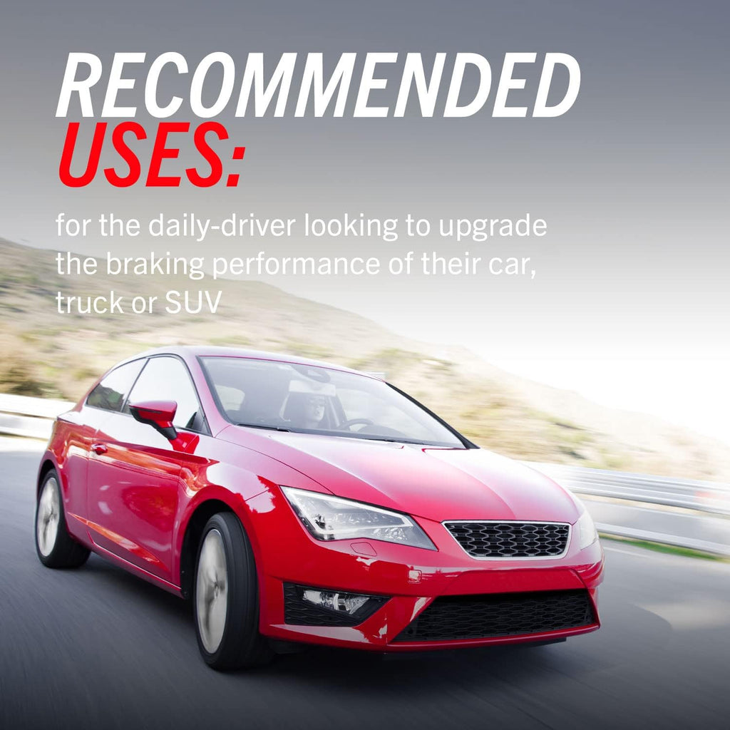 PowerStop Front Brake Kit for Chrysler 200 2011-14 |Sebring 2007-10 |Dodge Avenger 2008-14 |Caliber 2007-12 |Jeep Compass 2007-17 - Ceramic Brake Pads + Semi Coated Rotors Replacement, SC3032