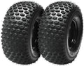 2Pcs 18x9.50-8 Tires & Wheels Rims Set, 4 Lug 110mm Bolt Pattern - Compatible with ATV, UTV, Quad, Riding Lawn Mower, Tractor, Zero Turn Mower, Lawn Tractor