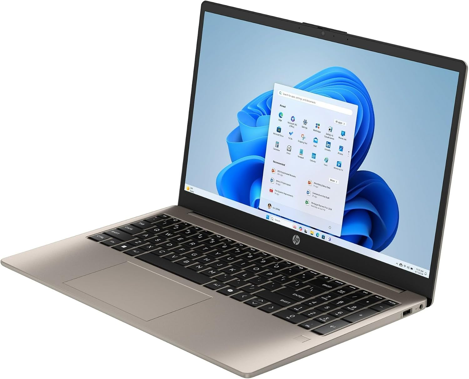 HP 15-fd000 Laptop 2025 15.6' FHD 1920 x 1080 Display 60hertz Touchscreen, Intel Core i3-N305, 8-core, Intel UHD Graphics, 8GB DDR4, 512GB SSD, Wi-Fi 6, Bluetooth 5.3, 720p HD Camera, Windows 11 Home