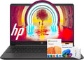 HP 15 Laptop(Include 1 Year Office 365), 16GB RAM, 512GB SSD, 15.6' FHD 1080p IPS Display, AMD Athlon Silver 3050U Processor, Ethernet Port RJ-45, SD Card Reader, Windows 11 Pro, WOWPC Recovery USB