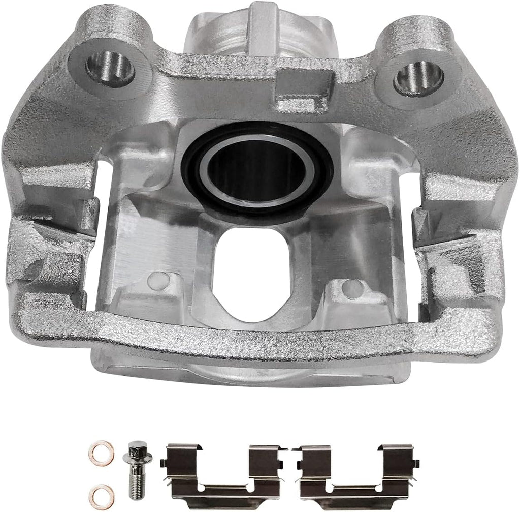Detroit Axle - Rear Brake Kit for Chevy Trailblazer EXT SSR GMC Envoy XL XUV Buick Rainier Olds Bravada Saab 9-7X Isuzu Ascender, Disc Brake Calipers Ceramic Brake Pads Replacement