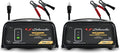 Schumacher Electric 8A Car Battery Charger and Maintainer, 3-in-1 Solution, for 6V/12V Power Sport, Automotive, and Marine Batteries, SC1363 (Pack of 2)