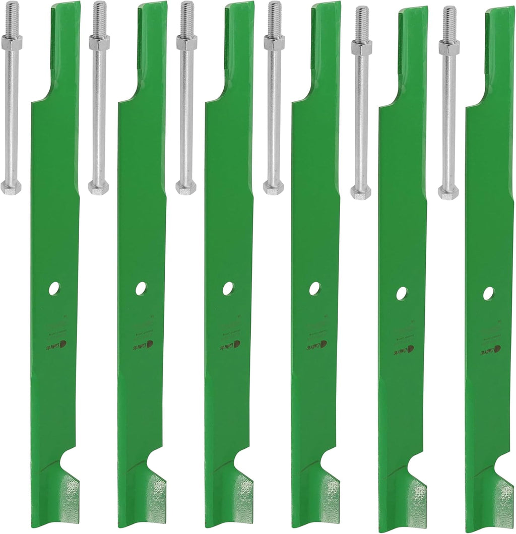 Caltric 48112 482882 481709 481701 0400141 04001-41 72' Deck Blades with Bolts Compatible with Scag