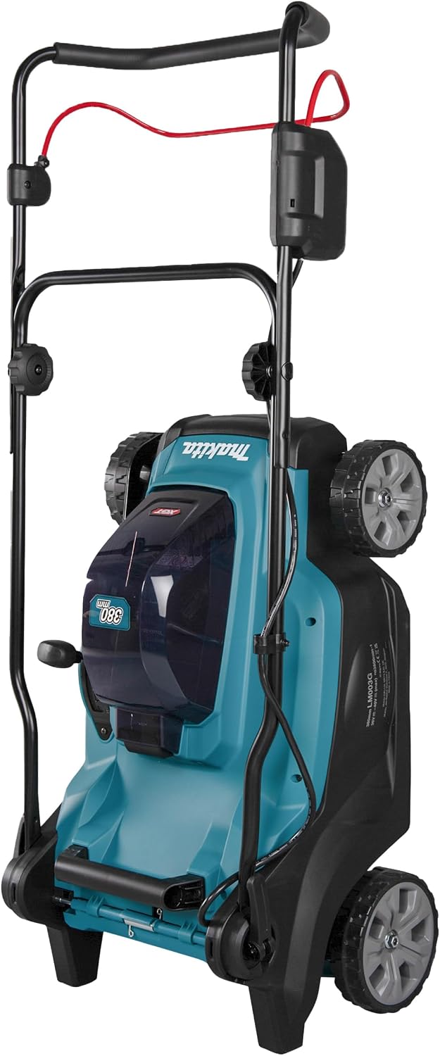 Makita LM003GZ 40V Max Li-ion XGT Brushless 38cm Lawn Mower, Batteries and Charger Not Included