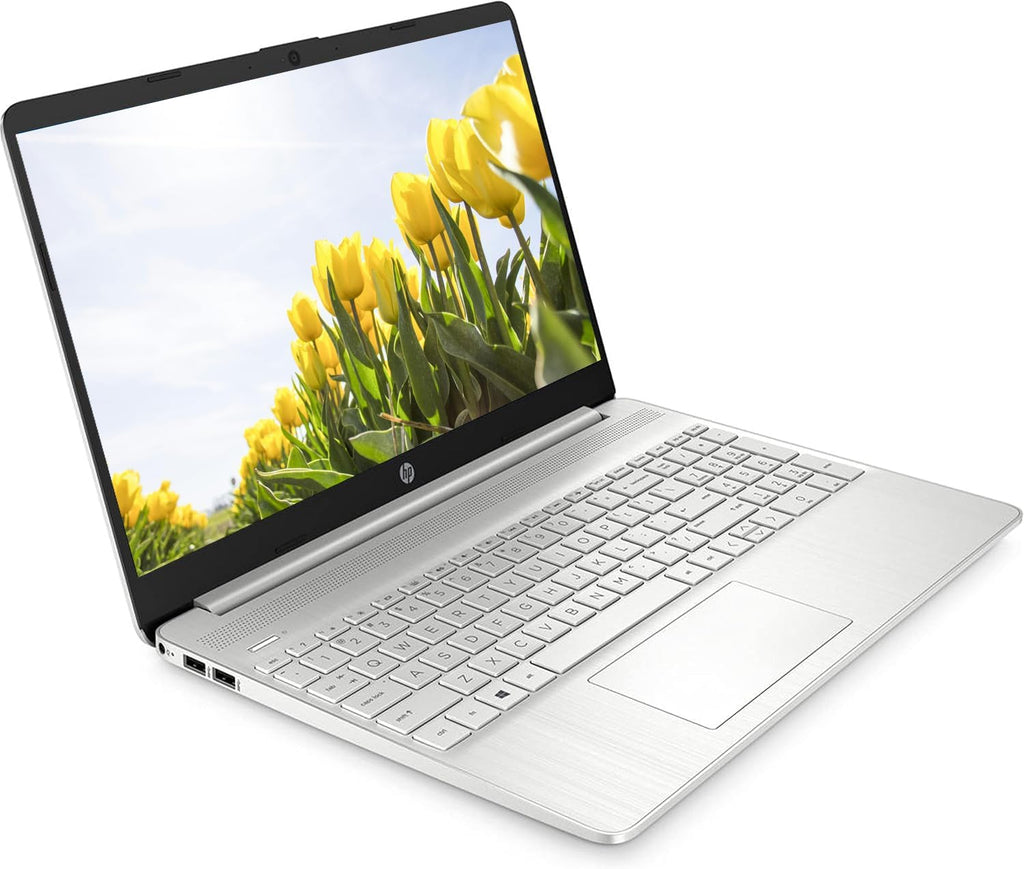 HP Portable 15.5' Full HD IPS Laptop, Intel i7 Processor Up to 4.69GHz, 8GB DDR4, 512GB SSD, HDMI, Windows 11 OS, Dale Silver (Renewed)