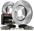PowerStop Front Brake Kit for Hyundai Elantra 2011-16 |Elantra Coupe 2013-14 |Elantra GT 2013-17 |Veloster 2012-15 |Kia Forte 2014-16 - Z17 Ceramic Brake Pads & Disc Rotors Replacement, KOE6503