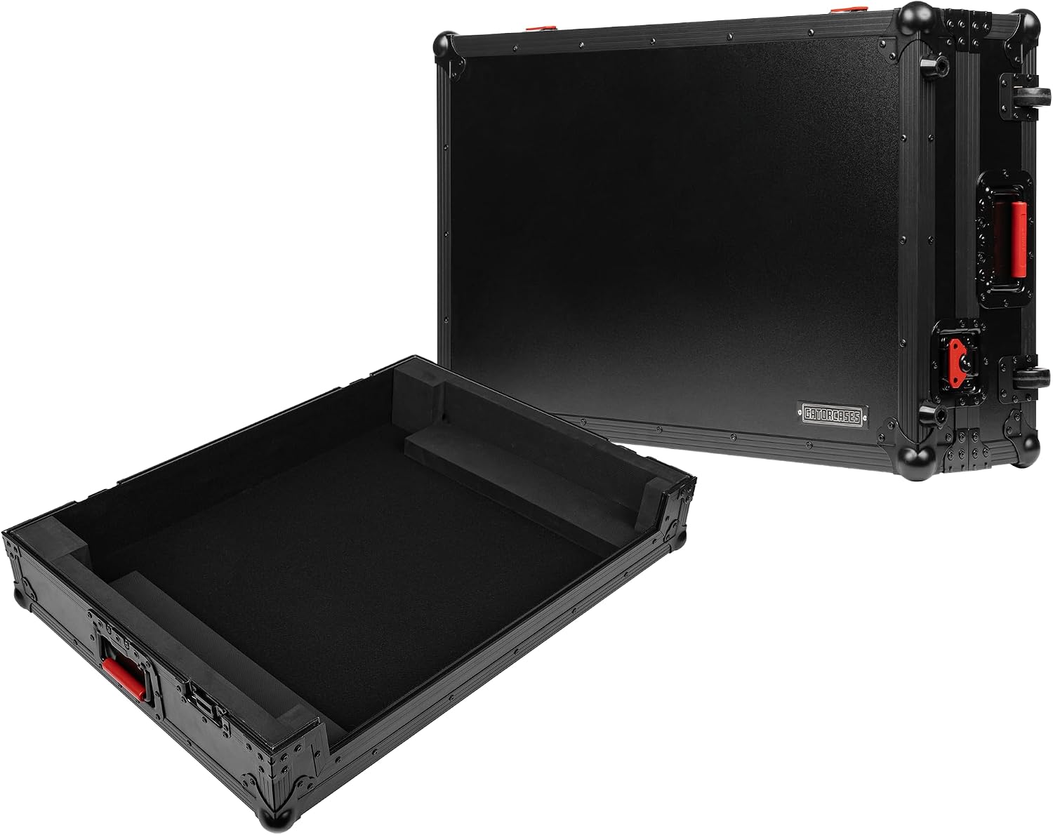 Gator Cases ONYX Series Flight Case for Denon DJ Prime 4 and Prime 4+ DJ Controller, (G-ONYX-PRIME4)