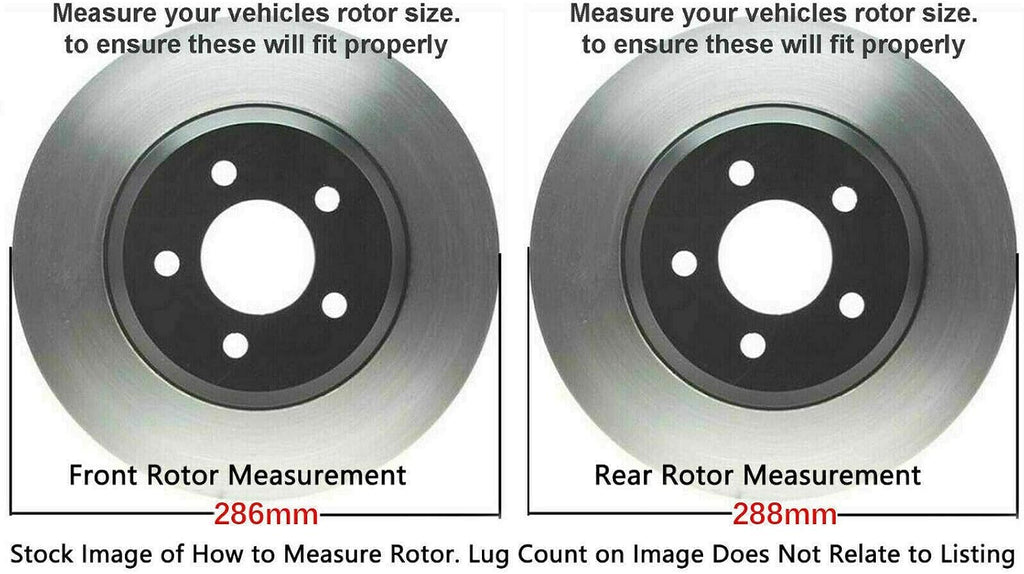 Detroit Axle - Brake Kit for Volvo S60 V70 S80 XC70 Drilled & Slotted Disc Brake Rotors Ceramic Brakes Pads Front and Rear Replacement: 11.26' inch Front Rotors - 8pc Set