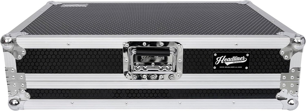 Pioneer DDJ-FLX10 4-Deck DJ Controller Bundle with Headliner HL10010 Classic Dual-Tone Flight Case | Rekordbox + Serato DJ Pro | Road-Ready Controller with Exact-Fit Custom Interior Protection