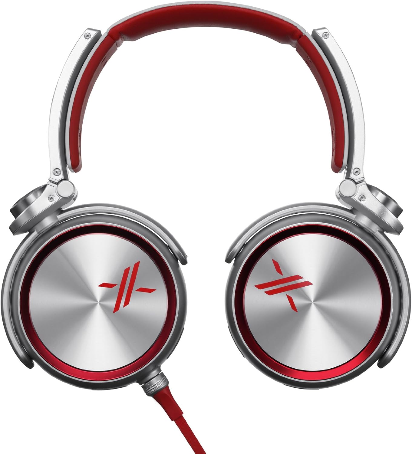 Sony MDRX10/RED Simon Cowell X Headphones with 50mm Diaphragms
