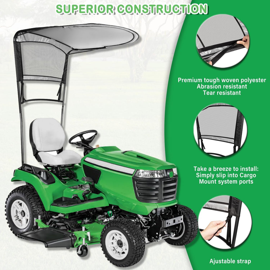 LP68122 LP51702 Riding Lawn Mower Sun Canopy Fits for John Deere 100/D100/E100/L100/LA100/S100/S200 Series Lawn Tractors