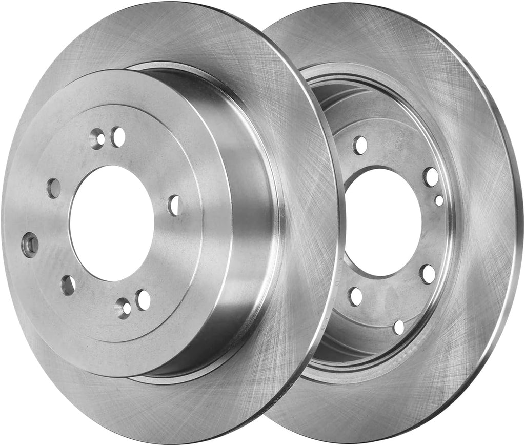 Detroit Axle - 8pc Brake Kit for 2017 2018 2019 2020 2021 2022 Kia Sportage, Disc Brake Rotors Ceramic Brakes Pads with Hardware Replacement : 12.60' inch Front and 11.89' inch Rear Rotor