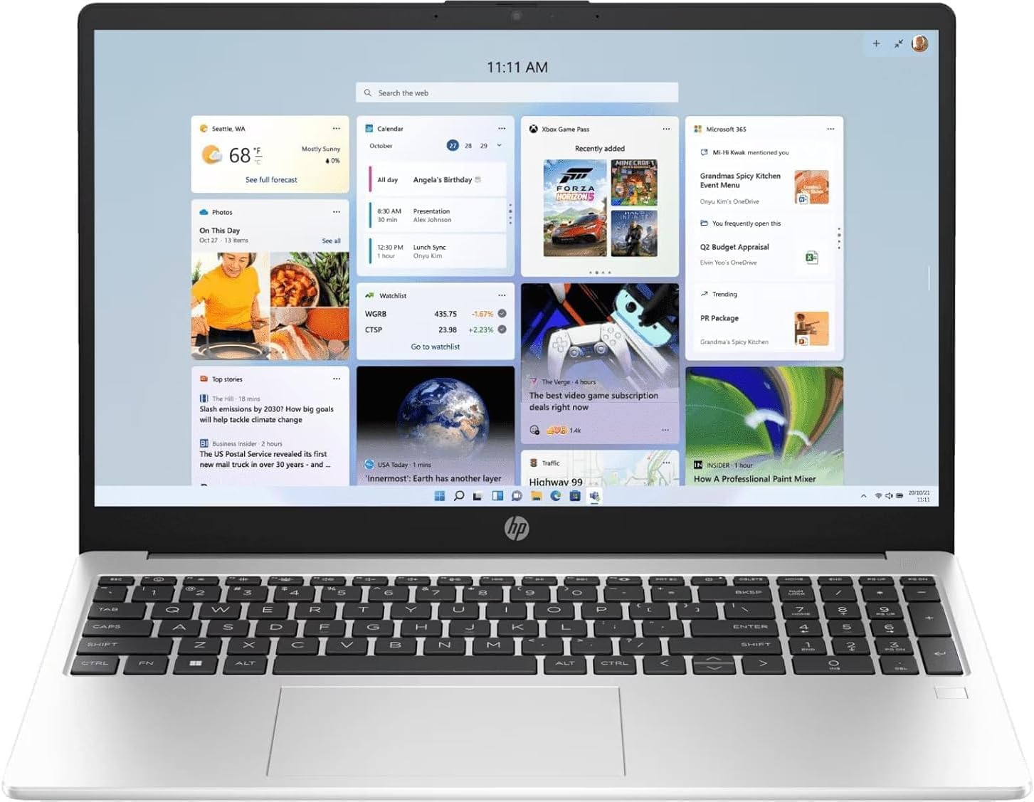 HP 255 G10 Laptop for Home or Work, 16GB RAM, 512GB SSD, 15.6' Full HD, Ryzen 3 7330U (Beat Intel i5-1135G7), HDMI, USB-C, Windows 11 Pro, Business and Fun Ready