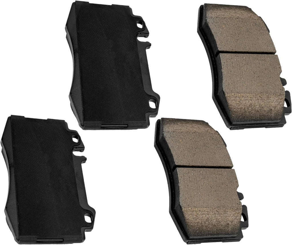 KAX Front Brake Kit, Drilled and Slotted Brake Rotors 34246, Ceramic Brake Pads D847 Fits Mercedes-Benz E350 2006-2007 3.5L, Mercedes-Benz E500 2004-2006 5.0L, Mercedes-Benz E500 2003
