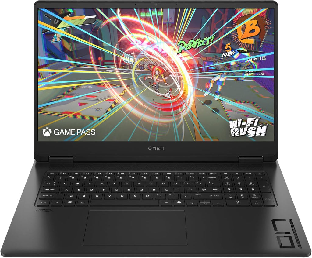 HP 2025 Gaming Laptop | Omen 17-BD100 | AMD 10-Core Ryzen AI 9 365 | NVIDIA GeForce RTX 5060 | 24GB DDR5 | 1TB SSD | 17.3' 1920x1080 144Hz | Win11 Pro - Wi-Fi 6E - BT 5.3 - RGB Backlit KB - Black