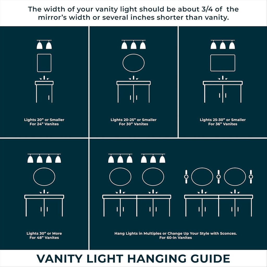 ML Lighting Ashli 3-Light Vanity Brushed Nickel
