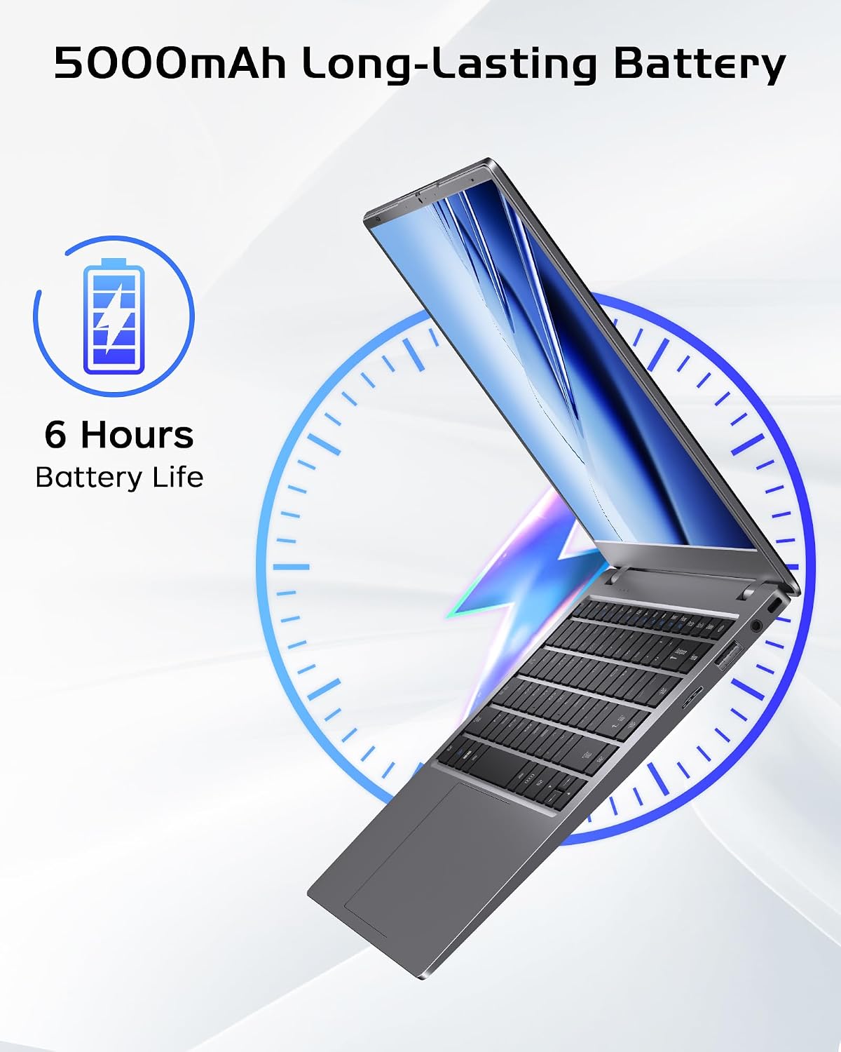 Laptop 16GB RAM 512GB SSD, Portable Lightweight Laptops with Pentium Gold 6500Y, 14 Inch FHD IPS Screen, USB 3.2, USB-C, HDMI, TF Card Slot, PC Laptop Computer Good for Business and Student