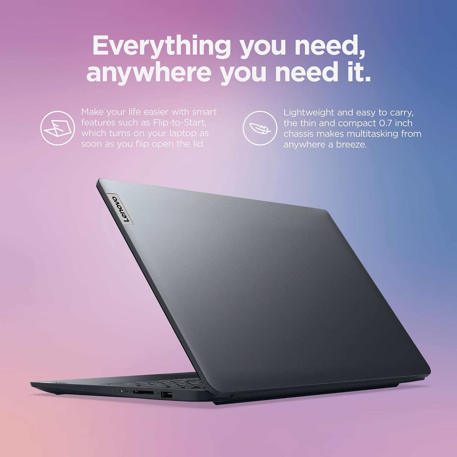 Lenovo IdeaPad Laptop Computer 2025, 15.6' FHD Touchscreen, 10-Core Intel i5, Intel Iris Xe Graphics, 16GB RAM, 1TB Storage (512GB SSD + 500GB Ext), MarxsolAccessory, Win 11 Pro, Lifetime Office 2024