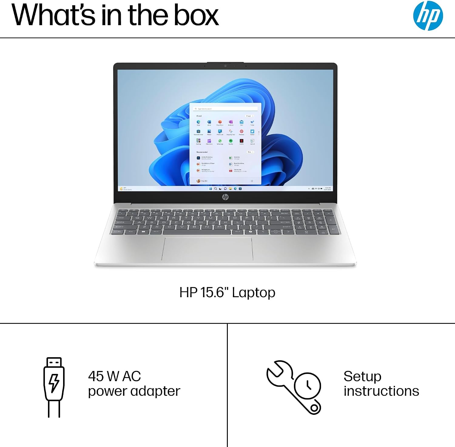 HP 15.6' Touchscreen Laptop Computer for Student & Business– Intel 13th Core i3‑1315U (Up to 4.5GHz), 4GB RAM, 512GB SSD, Windows 11 Pro, Anti-Glare, Copilot AI, Wi‑Fi 6, Bluetooth 5.3, w/Accessories