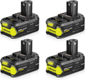 VANON Replacement for Ryobi 18V Battery 7.0Ah Lithium ion 18 Volt Batteries Replacement for Ryobi 18V Cordless Tools P108 P107 P105 P104 P103 4Pack