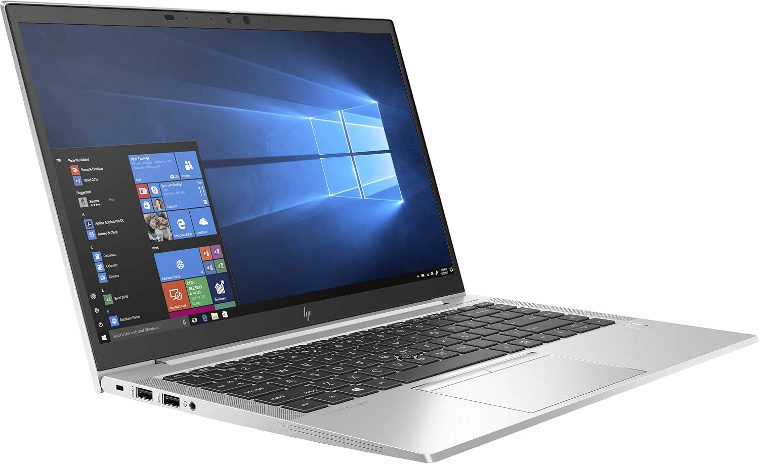 HP Elitebook 840 G7 | 14' Full HD (1920x1080) | i5-10210U | 16GB RAM | 512GB PCIe SSD | Business Laptop Quad-Core Fingerprint | Backlit | 2 x Thunderbolt | Wi-Fi 6 | Windows 11 pro (Renewed)