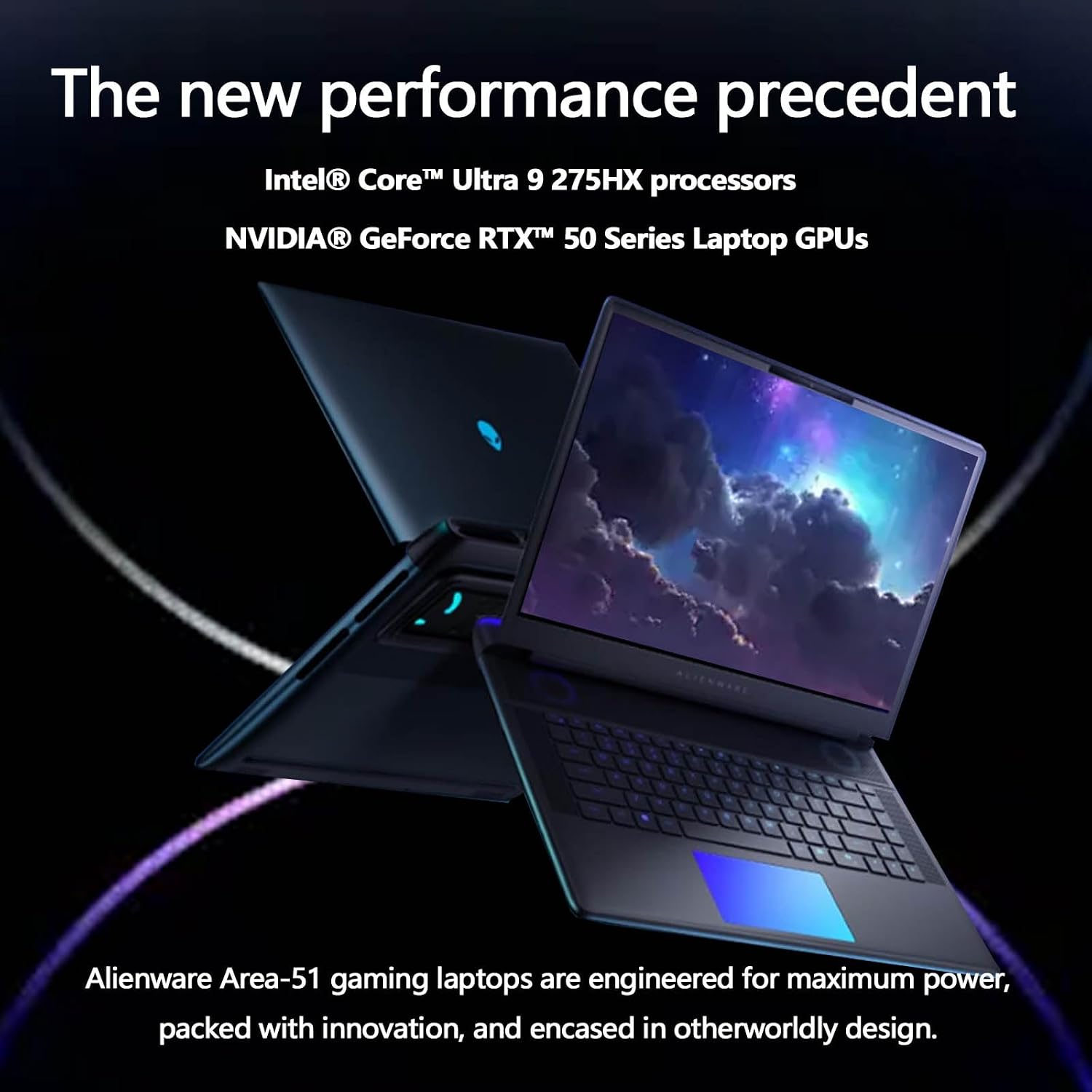 Alienware 16 Area-51 Gaming Laptop, NVIDIA RTX 5080 16GB GDDR7, Intel Ultra 9 275HX(24-Core, Up to 5.4GHz), 16' QHD+ 300Hz, 4K Camera,WiFi 7, Windows 11 Pro, with Accessories, 64 GB DDR5, 4 TB SSD