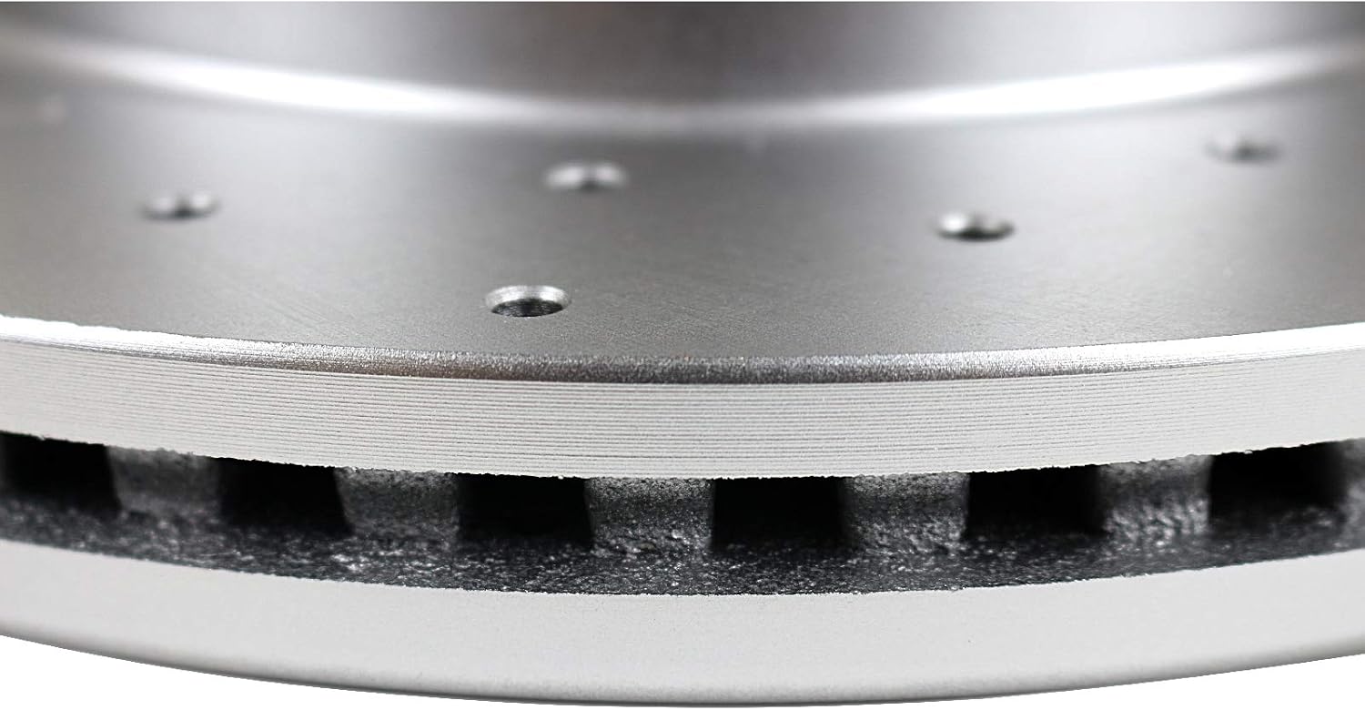 Acinoparts Front(11.65' inch) and Rear(11.46' inch) Brake Kits Drilled and Slotted Brake Rotors Ceramic Brake Pads Fit for Nissan Altima 2013-2023