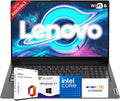 Lenovo New V15 Business Laptop 2025/2026 Edition, 15.6' FHD Display, Intel High-Performance CPU, 8GB RAM, 512GB SSD, Windows 11 with Microsoft Office, Ultra-Quiet Design, Long Battery Life, WOWPC