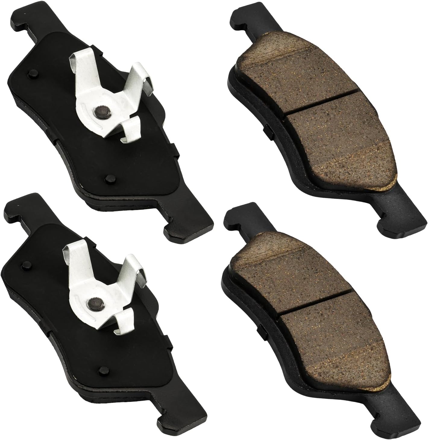 KAX Front Brake Kit, OE Brake Rotors 54123, Ceramic Brake Pads D1047 Fits Escape 2005-2010, Mariner 2005-2010, Tribute 2005-2006 2008-2010 3.0L, Automotive Replacement Brake Kit