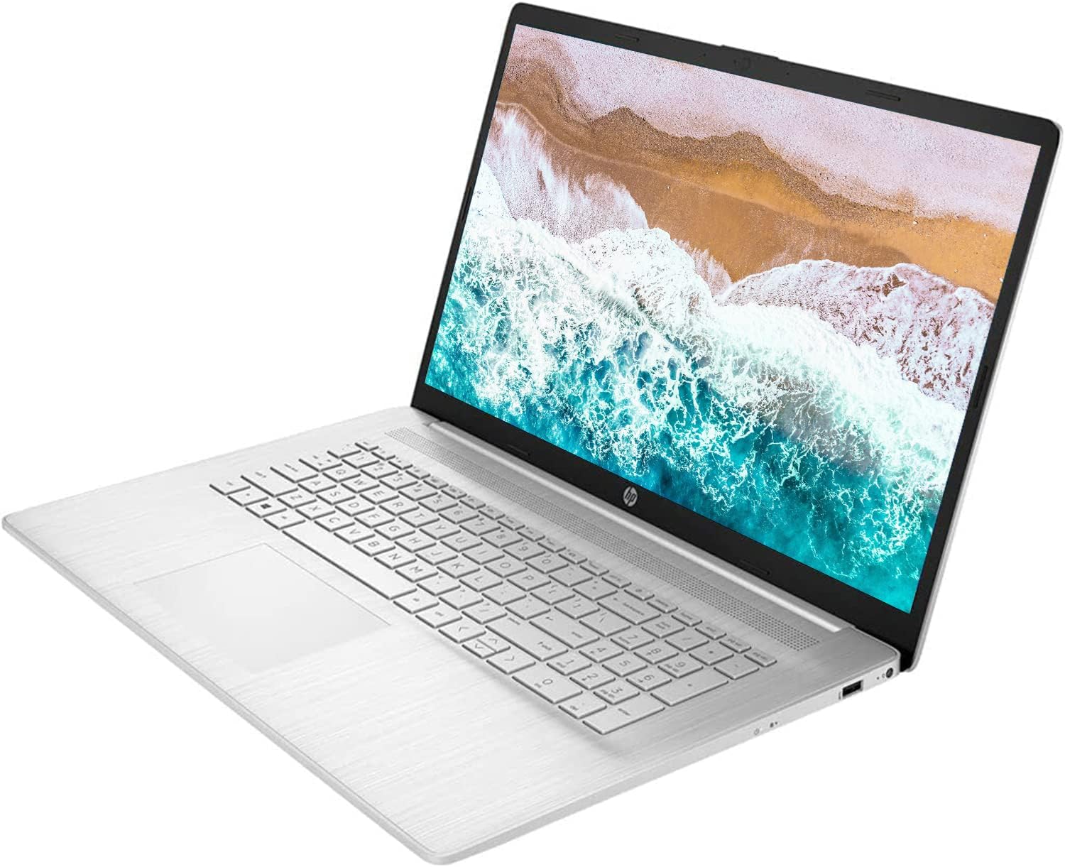 HP 2024 Business Laptop, 17.3' Touchscreen Display, AMD Ryzen 5 7530U(6-core), 16GB RAM, 512GB SSD, AMD Radeon Graphics, WiFi 6, Bluetooth, USB Type A&C, Windows 11 Home, with Laptop Stand