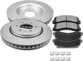 SCITOO for Ford Brakes, Pads and Rotors Kit,Disc Brake Rotors Ceramic Pads fit for 2010 11 12 13 14 15 16 17 18 19 for Ford Expedition,2010-2020 for Ford for F-150,2010-2019 for Lincoln Navigator