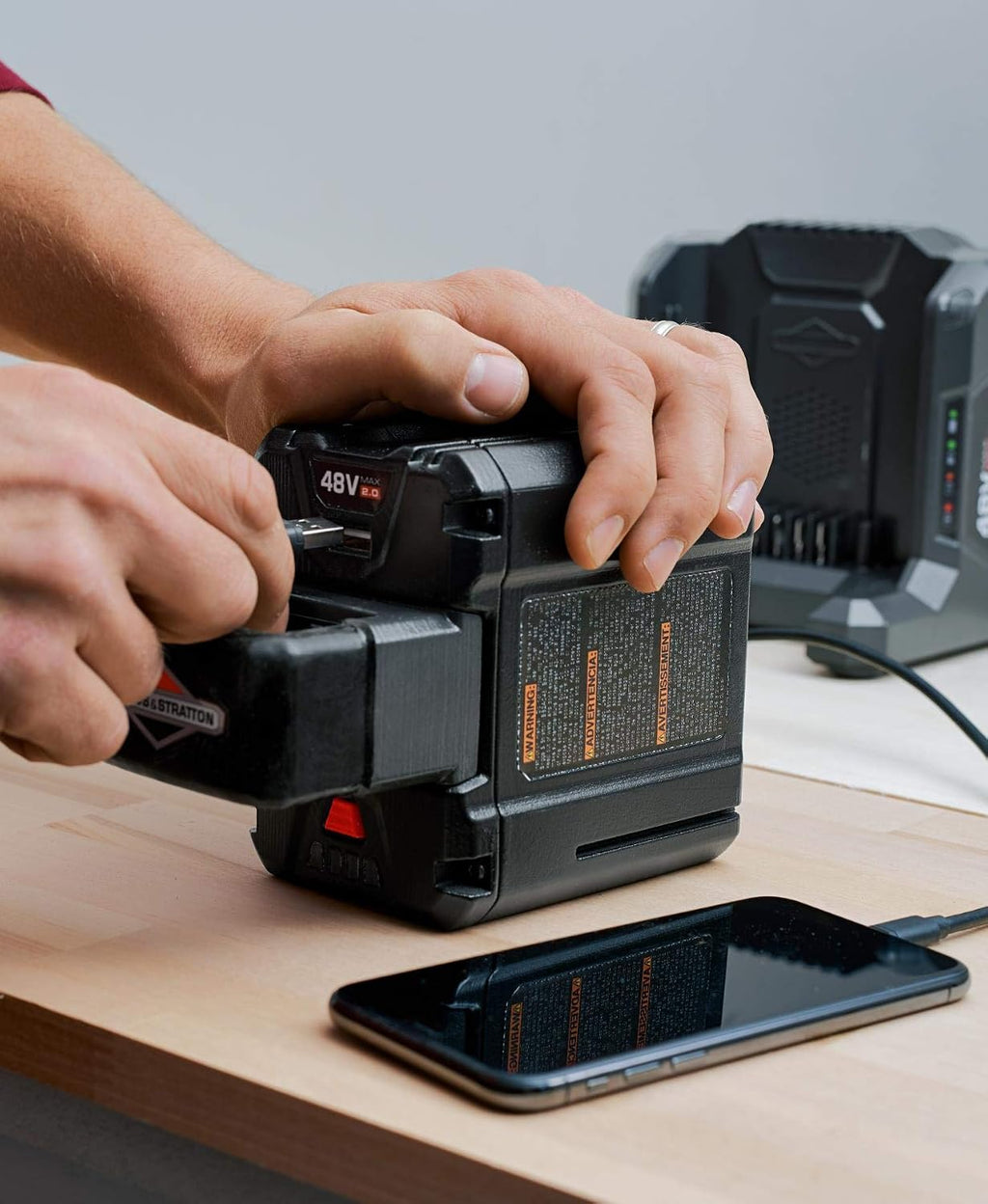 Briggs & Stratton 48V MAX 2.0 Lithium-ion Battery for Snapper HD Cordless Electric Tools