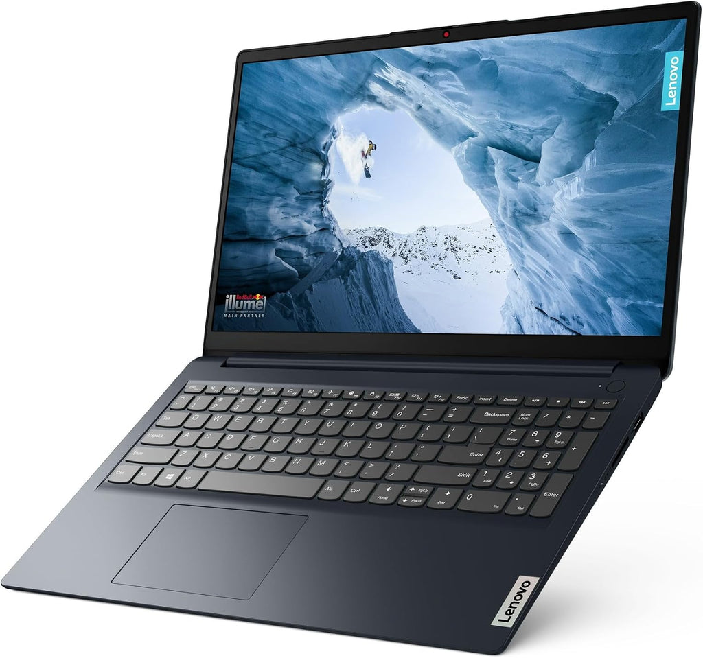 Lenovo 2025 Laptop | IdeaPad 1 | 15.6' 1920x1080 | AMD-4 Core Ryzen 5 7520U | AMD Radeon 610M Graphics |8GB LPDDR5 | 1TB SSD | Windows 10 Home | Wi-Fi 6 - BT 5.2-720p HD Camera - Abyss Blue