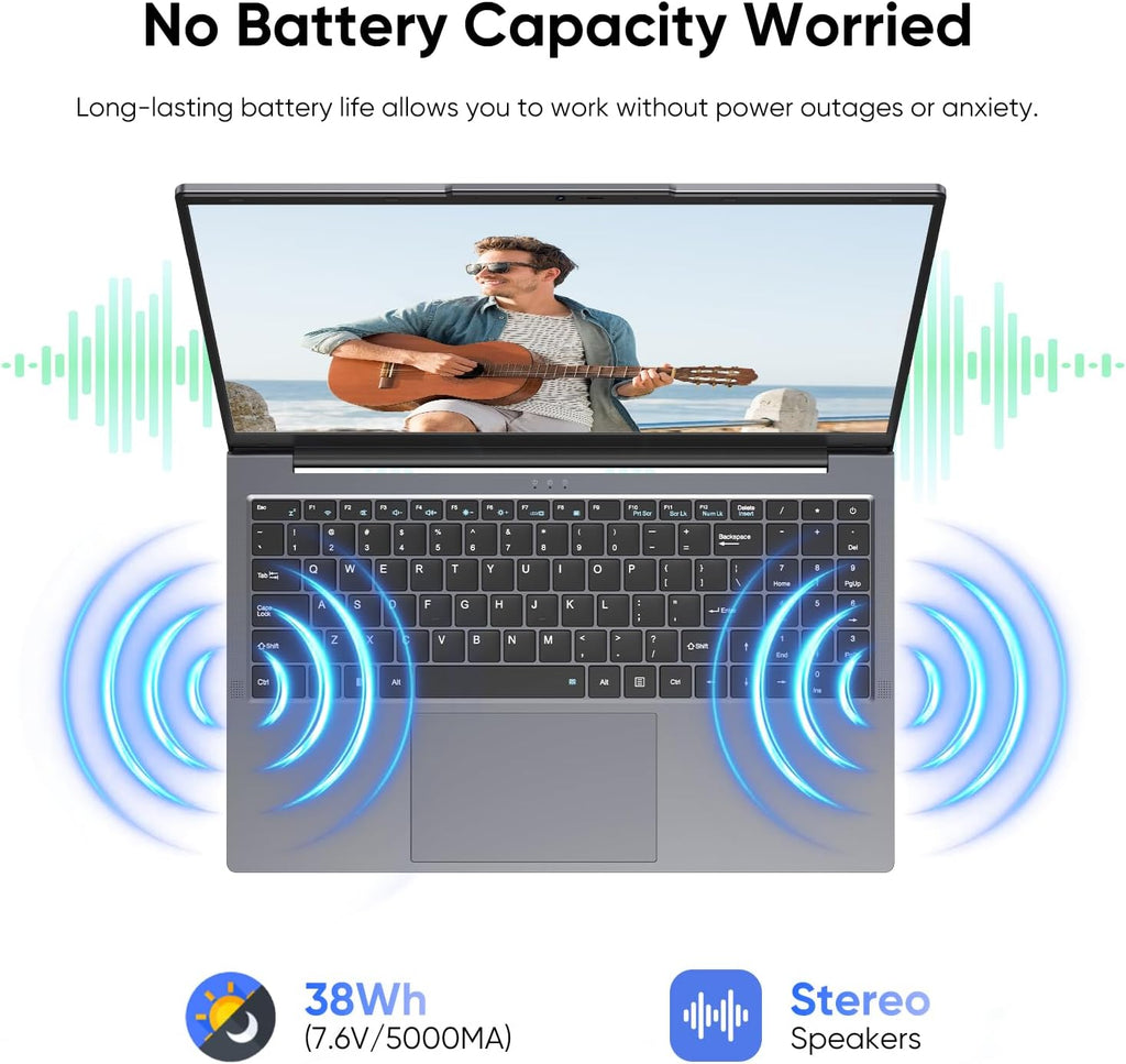 15.6' Laptop Computer 2-in-1,Win 11 Pro 8GB RAM 256GB SSD Core m3 8100Y(up to 3.40 GHz),MS Office 365 Ultra-Thin,FHD Touchscreen, Wi-Fi 5, BT5.1, RJ45,Backlit Keyboard (8GB RAM 256GB SSD)