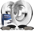 Detroit Axle - Front Brake Kit for Mini 2017-2022 Cooper Countryman 2016-2022 Cooper Countryman, Disc Brake Rotors Ceramic Brakes Pads with Hardware Replacement : 12.09' inch Rotor