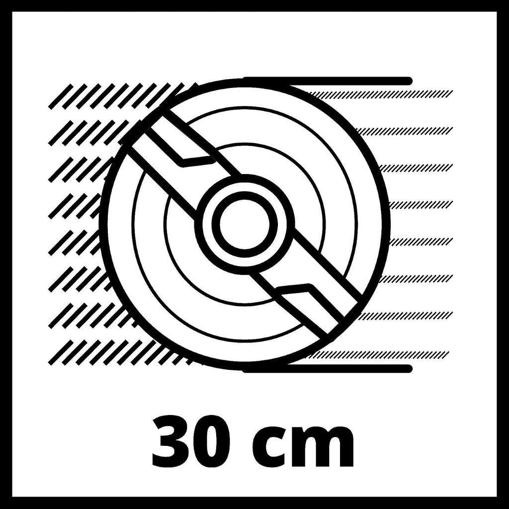 Einhell Power X-Change 18/30 Cordless Lawnmower - 18V, Brushless Motor, 30cm Cutting Width, 25L Grass Box, 3 Cutting Heights - GE-CM 18/30 Li Solo Battery Lawn Mower (Battery Not Included)