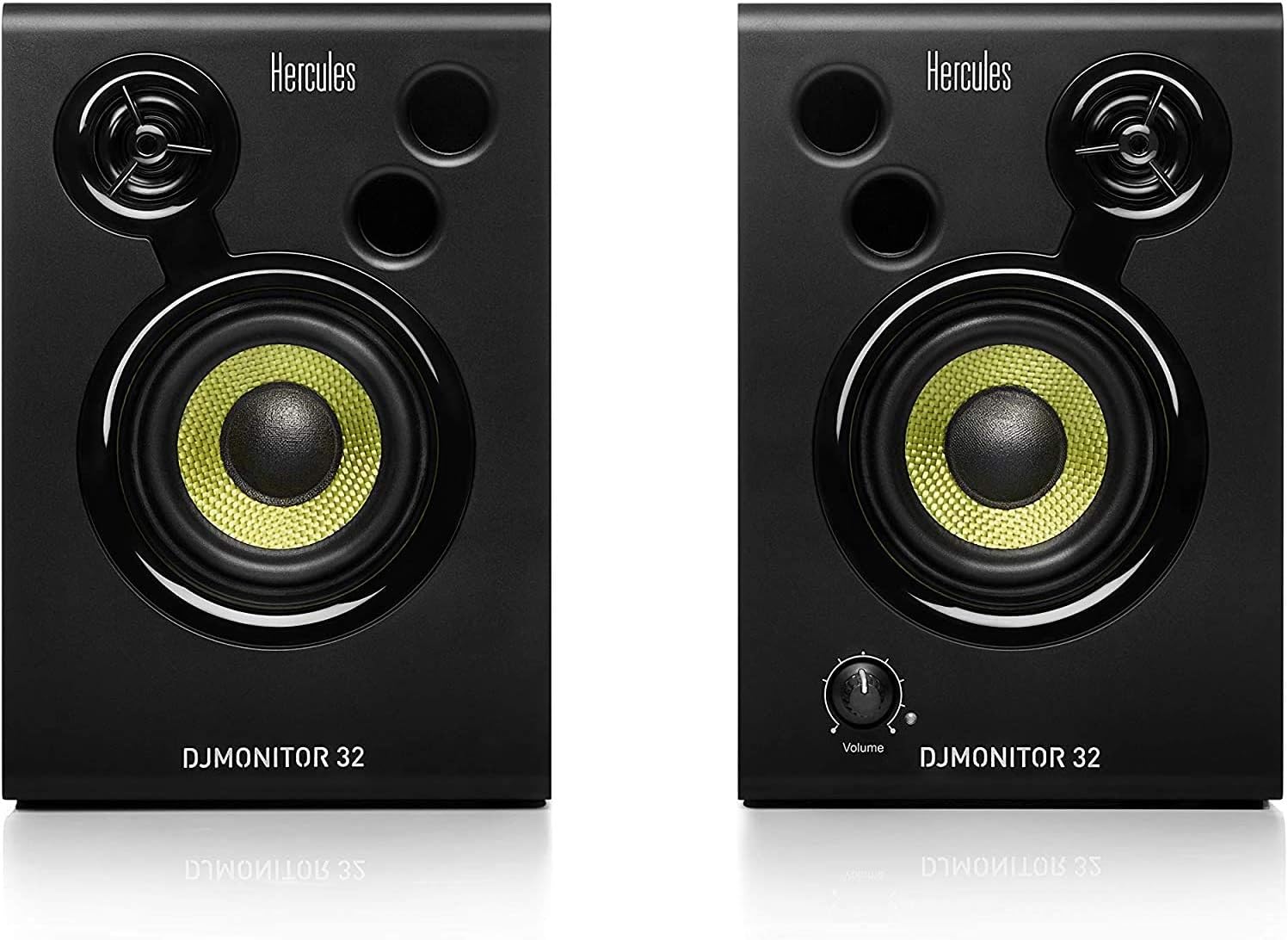 Hercules DJ Starter Kit with DJ Control Starlight, DJMonitor 32, HDP DJ M40.1 Headphones, & Serato DJ Lite + On-Stage Computer Laptop Audio Mixer, Lighting Controller, Midi Controller Stand