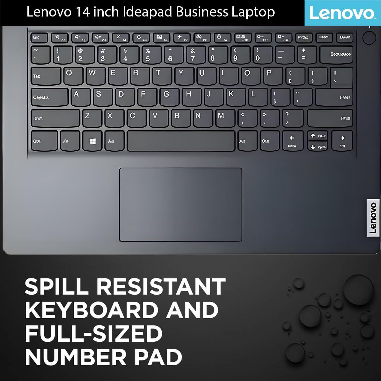 Lenovo IdeaPad Laptop with Microsoft Office, Intel High Performance CPU, 11 Hour Battery, SD-Card Reader, Webcam + USB-C, WOWPC Recovery USB, Windows 11 (20GB RAM | 1152GB SSD)
