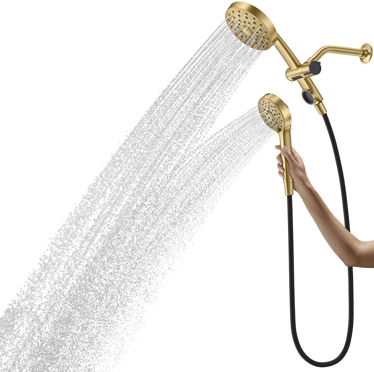 Kohler Prone 3-in-1 Multifunction Shower Head with PowerSweep (Gold)