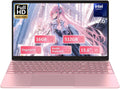 Molegar 15.6' Rose Gold Laptop with Backlit Keyboard and Fingerprint Reader,16GB RAM 512GB NVMe SSD,Webcam,WiFi 5,BT 4.2,HDMI,USB,Cheap Laptops Computer for Work School Home Office Professional Use