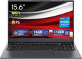 BiTECOOL 15.6' - N5095 Quad-Core, 16GB RAM 512GB SSD, FHD IPS Display, Dual-Band WiFi 2.4/5GHz, Bluetooth 4.2, Backlit Keyboard & Fingerprint